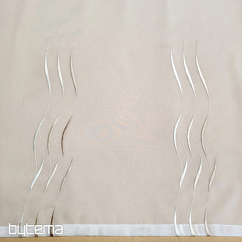 Gotova zavjesa WAVE BEIGE