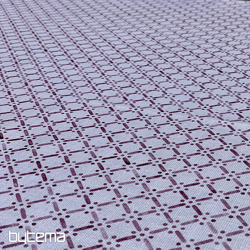 Stolnjak i šal MONTANA OLD PINK GRID