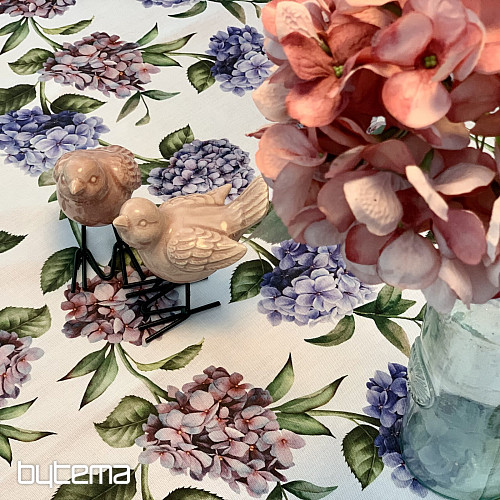 Stolnjak i šal HYDRANGEA BLUE