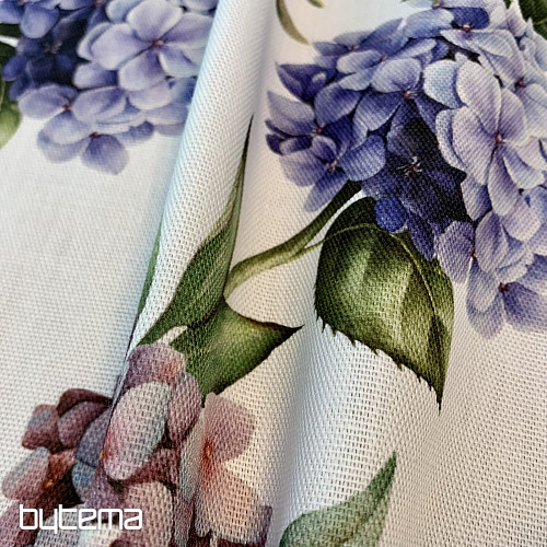 Stolnjak i šal HYDRANGEA BLUE