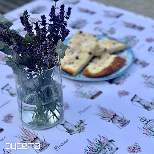 BIJELI stolnjak PROVENCE