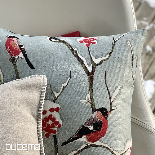 Luksuzni jastuk HÍL sivo-plavi