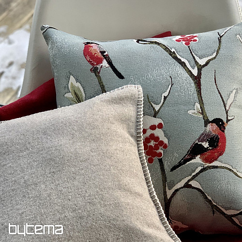 Luksuzni jastuk HÍL sivo-plavi