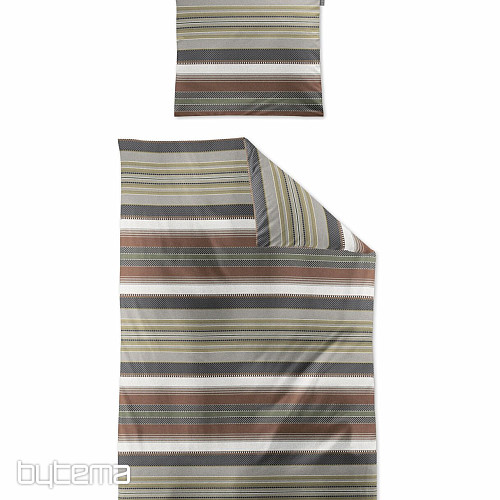 IRISETTE luksuzna satenska posteljina TOKIO 8562-11 STRIPES