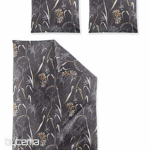Luksuzna posteljina od flanela IRISETTE KOALA 8425-11 MEADOW GRASS tamna. siva