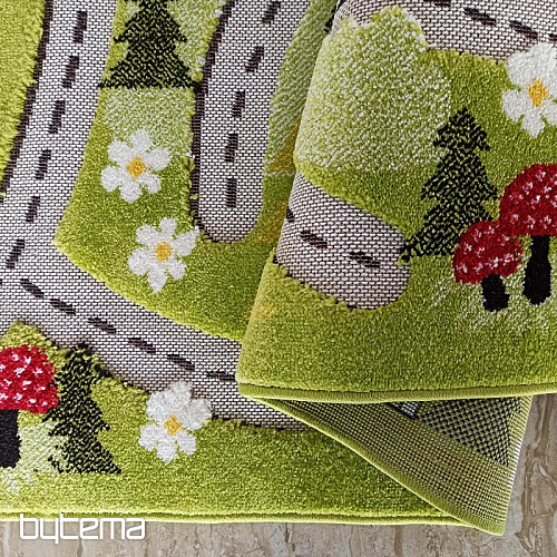 Dječji tepih Color Kids 02 zelena