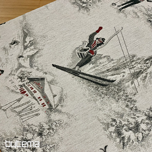 Luksuzni stolnjak i šal SKI ALPINE