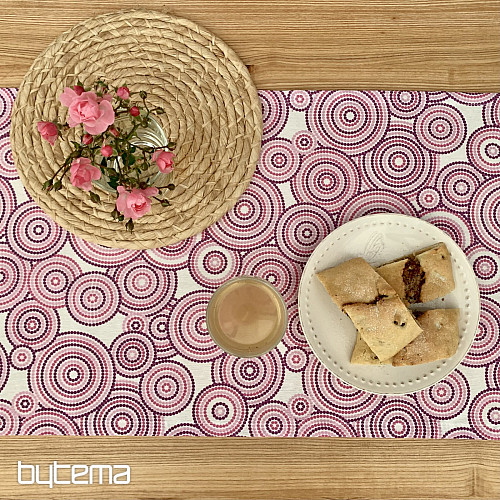 Šal MANDALA ECO lila