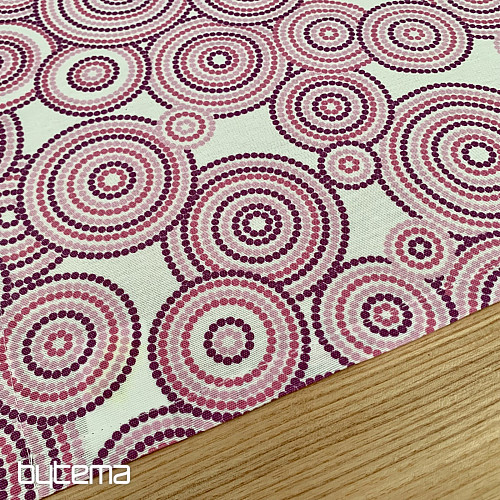 Šal MANDALA ECO lila