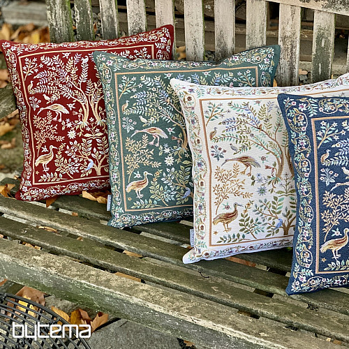 Navlaka za jastuk za goblen WILLIAM MORRIS zelena