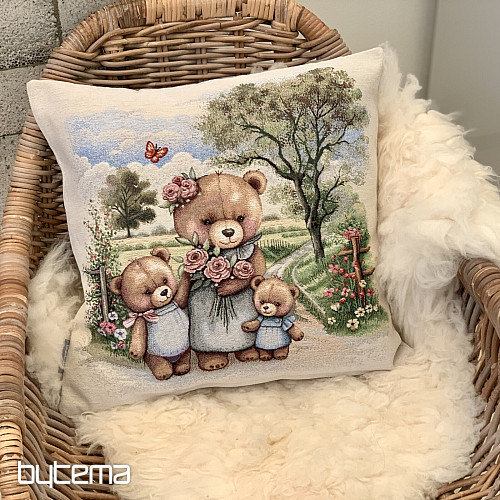 Jastučnica goblen BEAR FAMILY