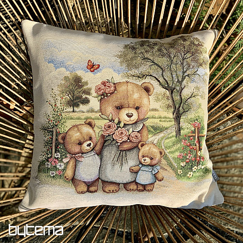 Jastučnica goblen BEAR FAMILY