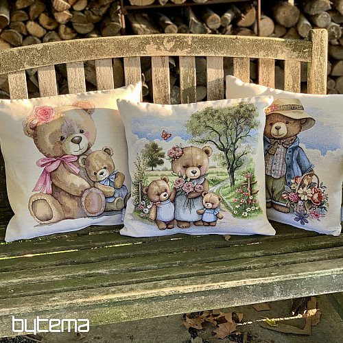 Jastučnica goblen BEAR FAMILY