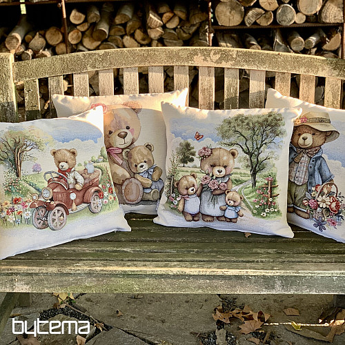 Jastučnica goblen BEAR FAMILY