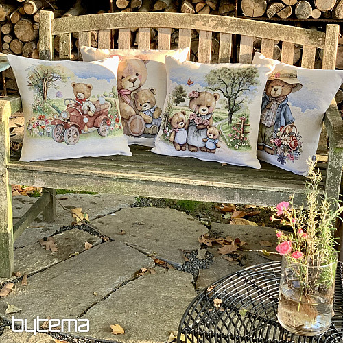 Jastučnica goblen BEAR FAMILY
