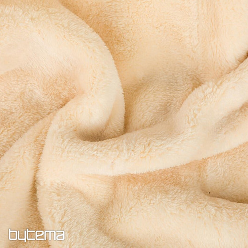 Pokrivač mikroflannel CREAM smooth