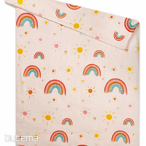 Posteljina od mikroflanela RAINBOW