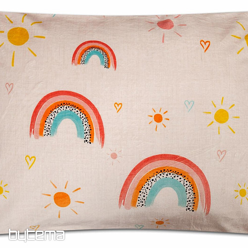 Posteljina od mikroflanela RAINBOW