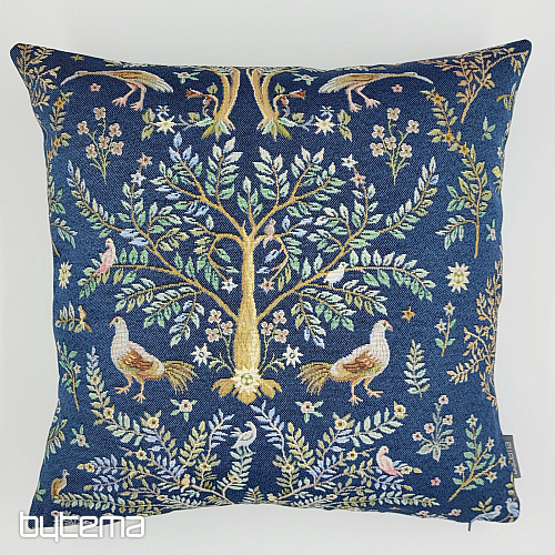 Presvlaka za jastuk WILLIAM MORRIS plava - sve preko