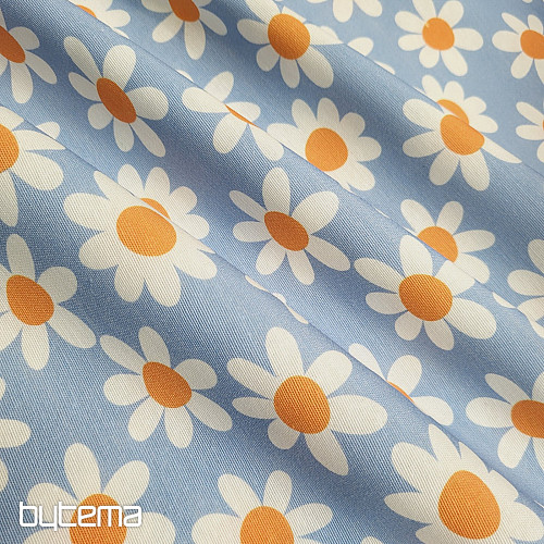 Dekorativna tkanina DAISIES BLUE