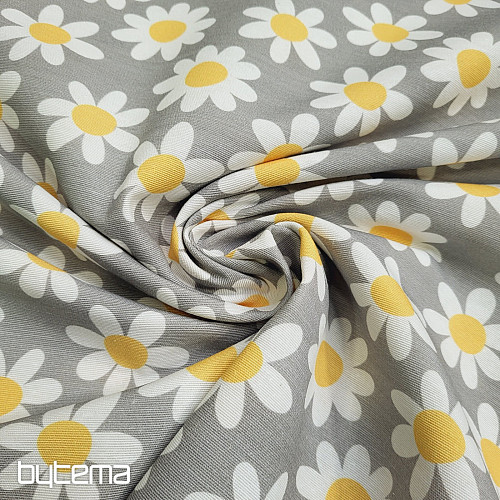 Dekorativna tkanina DAISIES GREY