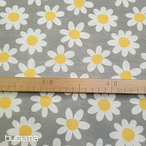 Dekorativna tkanina DAISIES GREY