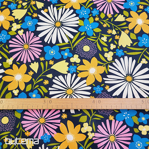 Pamučna tkanina DAISIES