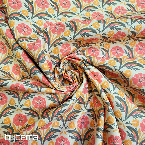 Pamučna tkanina SELMA ORANGE