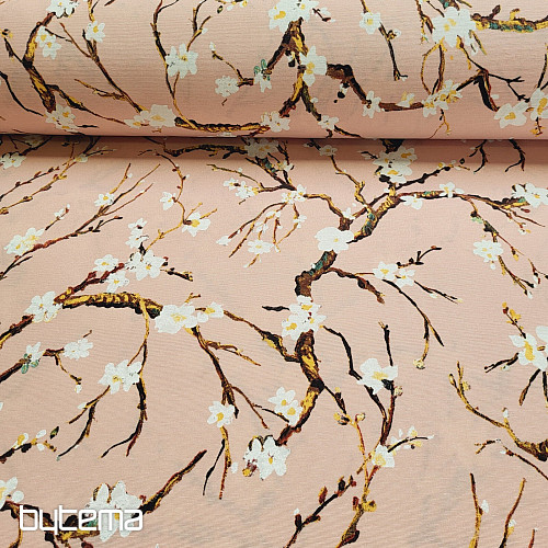 Dekorativna tkanina CHERRY BLOSSOM roza