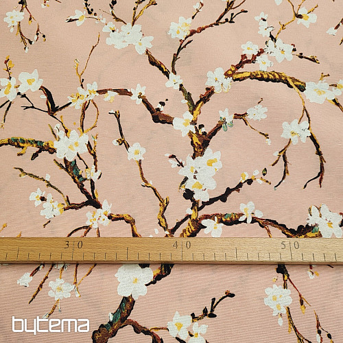 Dekorativna tkanina CHERRY BLOSSOM roza
