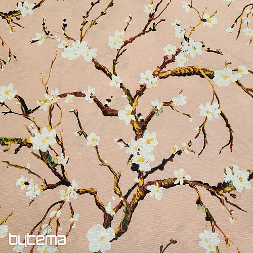 Dekorativna tkanina CHERRY BLOSSOM roza