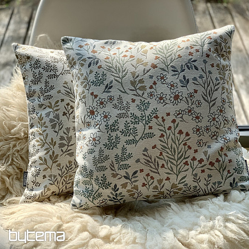 Tapiserija jastučnica GLADIS FLOR bež