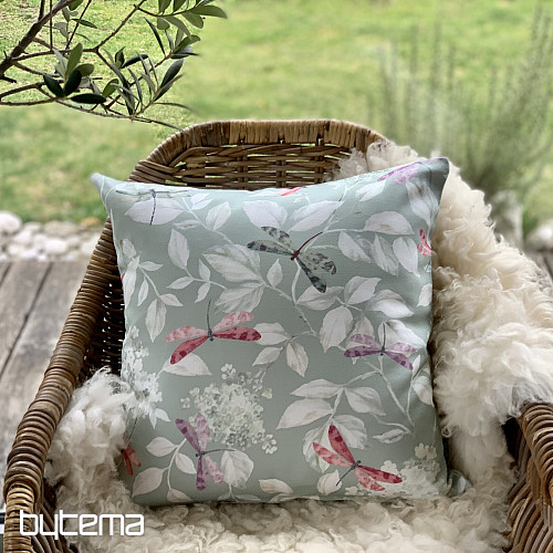 Ukrasna jastučnica ROSETO DRAGONFLY mentol