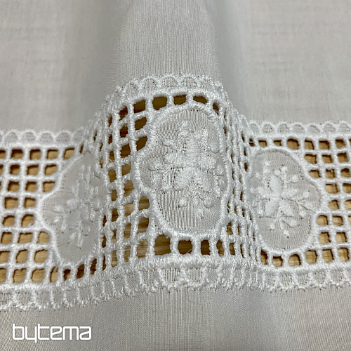 Vitražna zavjesa V 291 bijela