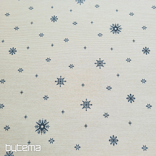 Tapiserija tkanina SOFT FLAKE PLAVA