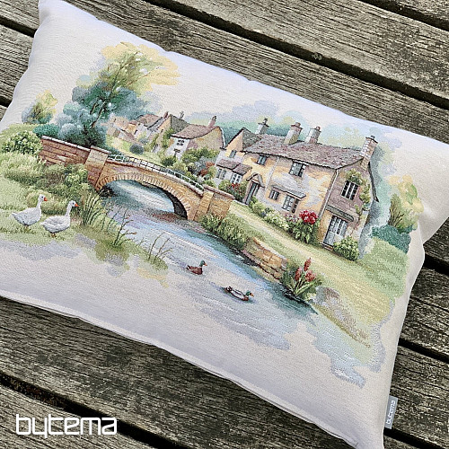 Tapiserijski jastuk COTSWOLDS BRIDGE