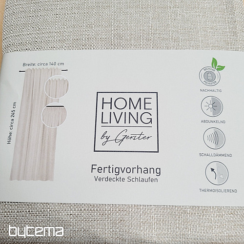 Luksuzna gotova zavjesa HOME LIVING bež