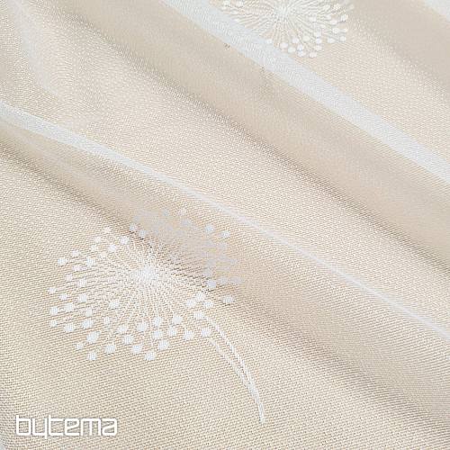 Jacquard zavjesa CHMÝŘÍ bijela