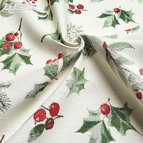 Luksuzna dekorativna tkanina HOLLY GREEN