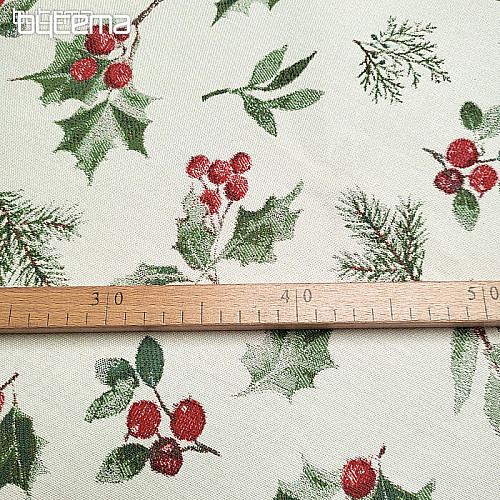 Luksuzna dekorativna tkanina HOLLY GREEN
