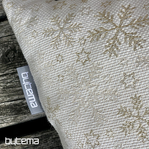 Božićni ukrasni pokrov ZLATNE PAHULJICE