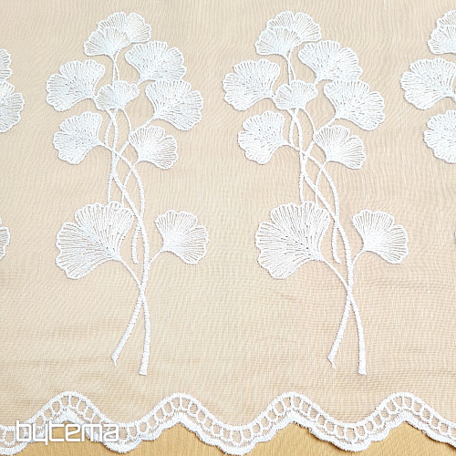 Zavjesa 835 GINKO bijela