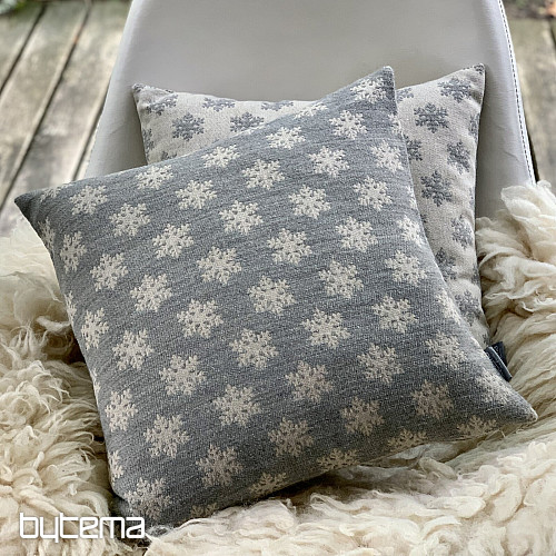 Luksuzni ukrasni pokrov FLAKES GREY A