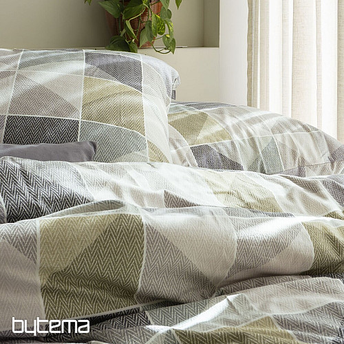 Luksuzna flanelska posteljina IRISETTE KOALA 8646-30 ZELENA