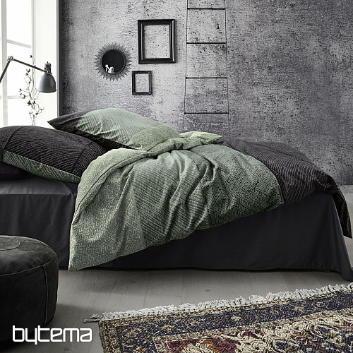 Luksuzna flanelska posteljina IRISETTE KOALA 8430-30 ZELENA