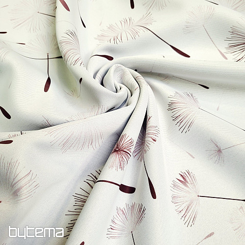 Dekorativna tkanina BLACK OUT MASLAČAK smeđa