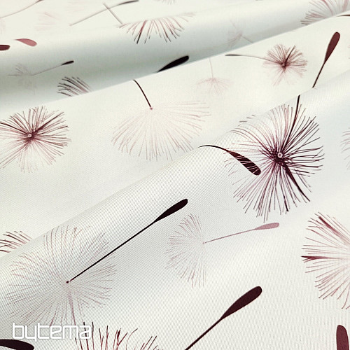 Dekorativna tkanina BLACK OUT MASLAČAK smeđa