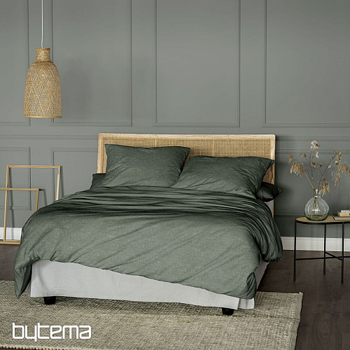 Luksuzna flanelska posteljina IRISETTE KOALA 8544-30 zelena