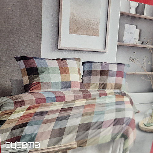 Luksuzna flanelska posteljina IRISETTE ZOBEL 8600-90 MULTI CHECK