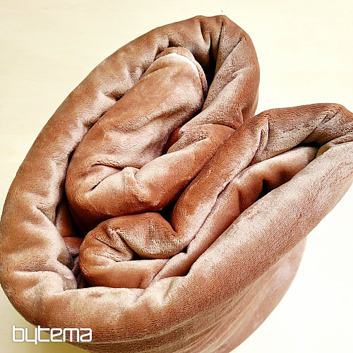 Posteljina od mikroflanela ČOKOLADA